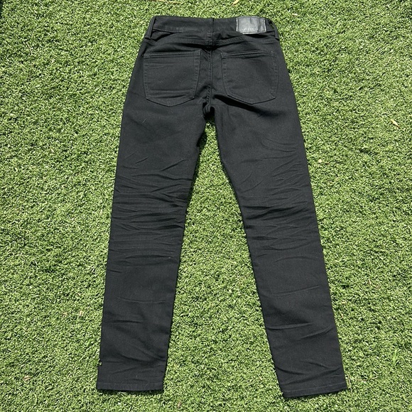 American Eagle Next Level Flex Skinny Black Jeans Size 26 X 28 - Picture 7 of 10